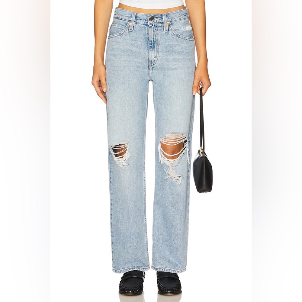 Levi's Premium Light Blue Dad Jeans